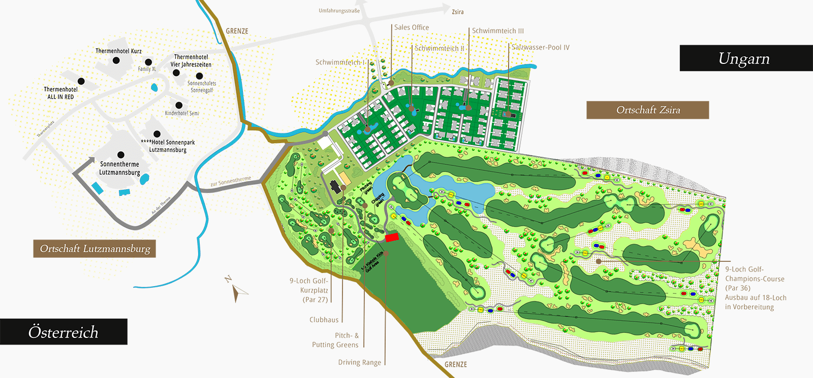 H-9476 Zsira, Am Golfplatz 1.